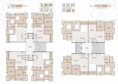 Image of 1865 Sq.ft 3 BHK Apartment / Flat for sale in Sanctum Palacio, Palanpur, Surat for Rs. 7833000