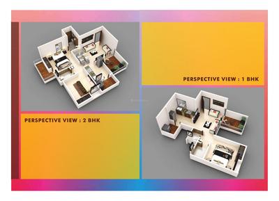 Image of 930 Sq.ft 2 BHK Apartment / Flat for sale in Majestique Nest Building A, Fursungi, Pune for Rs. 5500000