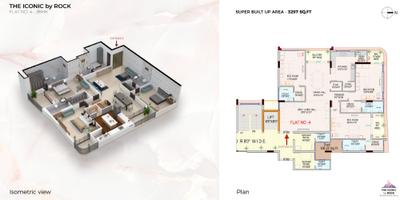 Image of 4277 Sq.ft 4 BHK Apartment / Flat for sale in The Iconic, Bhuwana, Udaipur for Rs. 20500000