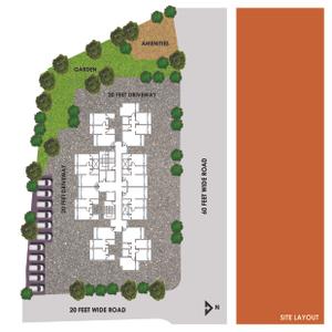 Image of 550 Sq.ft 1 BHK Apartment / Flat for sale in A H Sapphire, Mira Road East, Mira Bhayandar for Rs. 7000000