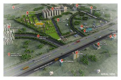 Image of 885 Sq.ft 3 BHK Apartment / Flat for sale in Urbanrise Eternity, Thirumazhisai, Chennai for Rs. 6500000