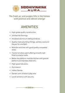Image of 760 Sq.ft 1 BHK Apartment / Flat for sale in Varadvinayak Siddhivinayak Aura Building 1, Mira Road East, Mira Bhayandar for Rs. 6800000