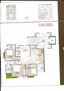 Image of 849 Sq.ft 2 BHK Apartment / Flat for sale in Sharnam Residency, Zadeshwar, Bharuch for Rs. 5000000