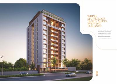 Image of 1550 Sq.ft 3 BHK Apartment / Flat for sale in Sky Vista Residency, Bhayli, Vadodara for Rs. 8700000