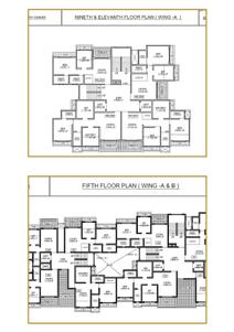 Image of 1110 Sq.ft 2 BHK Apartment / Flat for sale in Mangeshi Ambar by Mangeshi Construction, Kalyan West, Kalyan for Rs. 9200000