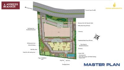 Image of 1217 Sq.ft 2 BHK Apartment / Flat for sale in Address The Grand Strand, Whitefield, Bengaluru for Rs. 17800000