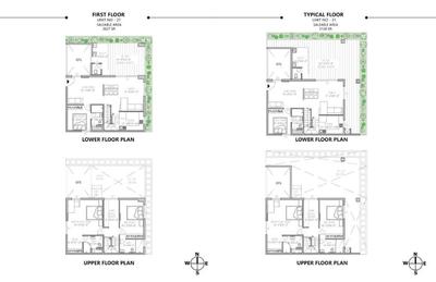 Image of 2915 Sq.ft 3.5 BHK Duplex for sale in Pooja Magic Breeze, Puppalaguda, Hyderabad for Rs. 28000000