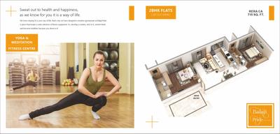 Image of 1050 Sq.ft 2 BHK Apartment / Flat for sale in Arihant Balaji Pride, Chembur, Mumbai for Rs. 26000000