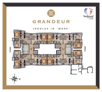Image of 885 Sq.ft 2 BHK Apartment / Flat for sale in Vardhman Grandeur, Andheri West, Mumbai for Rs. 19000000