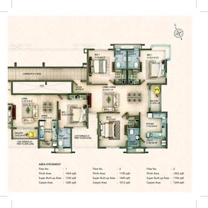 Image of 3800 Sq.ft 4 BHK Apartment / Flat for sale in Radiance Elite, Alwarpet, Chennai for Rs. 87500000