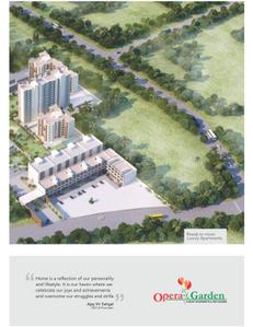 Image of 1450 Sq.ft 3 BHK Apartment / Flat for sale in Chandigarh Opera Garden , Kishanpura, Zirakpur for Rs. 10389000