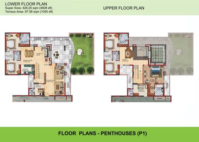 Image of 1435 Sq.ft 2.5 BHK Apartment / Flat for sale in Divine Meadows, Sector 108, Noida for Rs. 23000000