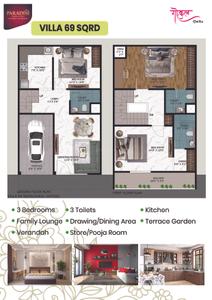 Image of 2295 Sq.ft 3 BHK Villa for sale in Paradise Gokul Vatika, Noida Extension, Greater Noida for Rs. 9031000