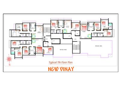 Image of 1300 Sq.ft 3 BHK Apartment / Flat for sale in Kabra New Vinay, Santacruz East, Mumbai for Rs. 40000000