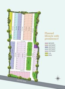 Image of 800 Sq.ft Residential Plot / Land for sale in Valencia Greens, Bhicholi Mardana, Indore for Rs. 5440000