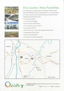 Image of 1185 Sq.ft 3 BHK Apartment / Flat for sale in NBCC O2 Valley, Noida Extension, Greater Noida for Rs. 8800000