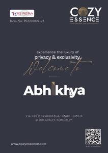 Cozy Essence Abhikhya Brochure 1