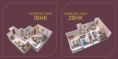 Image of 1120 Sq.ft 2 BHK Apartment / Flat for sale in Shreeji Cloud, Ulwe, Navi Mumbai for Rs. 11000000