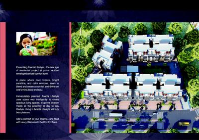 Image of 1150 Sq.ft 3 BHK Apartment / Flat for sale in Ananta Lifestyle, Waghodia Road, Vadodara for Rs. 3500000