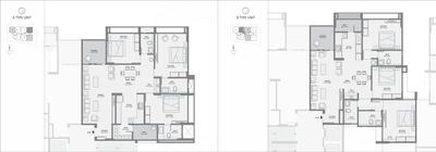 Image of 2060 Sq.ft 3 BHK Apartment / Flat for sale in Maruti Shyam Residency, Jodhpur, Ahmedabad for Rs. 16000000