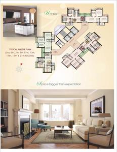 Image of 1025 Sq.ft 2 BHK Builder Floor for sale in Juhi Niharika Residency, Kharghar, Navi Mumbai for Rs. 11000000