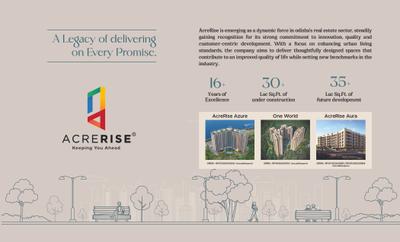 Image of 1190 Sq.ft 2 BHK Apartment / Flat for sale in Acrerise Aspire, Trisulia, Cuttack for Rs. 6500000