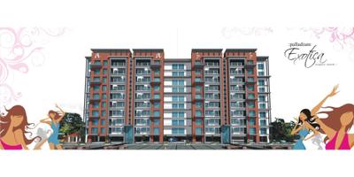 Image of 1110 Sq.ft 2 BHK Apartment / Flat for sale in Shreyas Palladium Exotica, Dhanori, Pune for Rs. 8600000