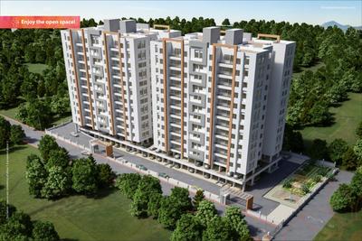 Image of 600 Sq.ft 1 BHK Apartment / Flat for sale in Bhandari BA Iris, Wagholi, Pune for Rs. 4300000
