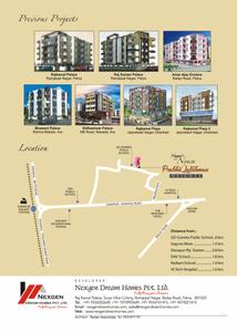 Image of 1430 Sq.ft 3 BHK Apartment / Flat for sale in Nexgen Nyasa Prabhu Lakshman, Danapur, Patna for Rs. 9500000