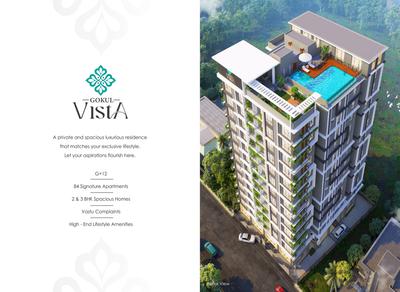 Image of 1029 Sq.ft 3 BHK Apartment / Flat for sale in Gokul Vista, Nagerbazar, Kolkata for Rs. 9500000
