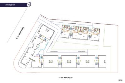 Image of 1290 Sq.ft 2 BHK Apartment / Flat for sale in Resset The Park, South Bopal, Ahmedabad for Rs. 4775000