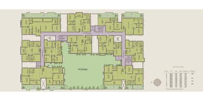 Image of 1000 Sq.ft 2 BHK Apartment / Flat for sale in Tulsa Revanta, Lalmati, Guwahati for Rs. 6932000