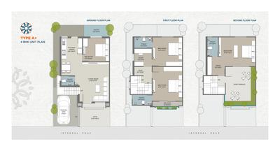 Image of 1400 Sq.ft 4 BHK Villa for sale in Darshanam Vananta, Bhayli, Vadodara for Rs. 10100000