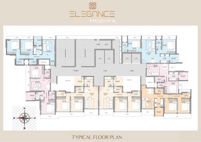 Image of 600 Sq.ft 2 BHK Apartment / Flat for sale in Elegance Heights, Malad East, Mumbai for Rs. 12400000