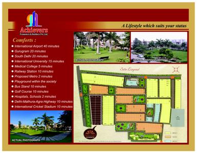 Image of 1060 Sq.ft 2 BHK Builder Floor for sale in Achievers Grand Avenue, Sector 49, Faridabad for Rs. 6800000