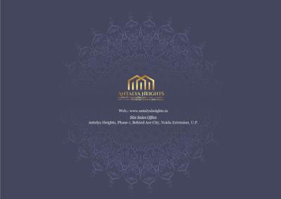 Image of 1250 Sq.ft 2 BHK Apartment / Flat for sale in Antalya Heights Phase 2, Noida Extension, Greater Noida for Rs. 5300000