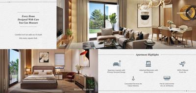 Image of 1800 Sq.ft 3 BHK Apartment / Flat for sale in Ashiana Aaroham Phase II, Sector 80, Gurgaon for Rs. 30000000