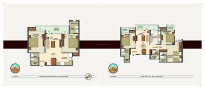 Image of 1500 Sq.ft 3 BHK Apartment / Flat for sale in Unique My Haveli, Ganpati Nagar, Jaipur for Rs. 6000000