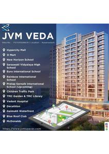 Image of 630 Sq.ft 1 BHK Apartment / Flat for sale in JVM Veda, Kasarvadavali, Thane for Rs. 6500000