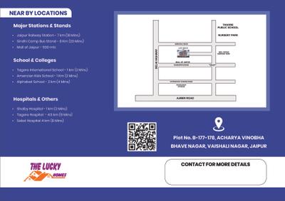 Image of 1940 Sq.ft 4 BHK Apartment / Flat for sale in Vikas Lucky Heights 5, Vaishali Nagar, Jaipur for Rs. 16000000