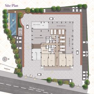 Image of 1893 Sq.ft 3 BHK Apartment / Flat for sale in Lifestyle Galaxia, Chandrasekharpur, Bhubaneswar for Rs. 18900000