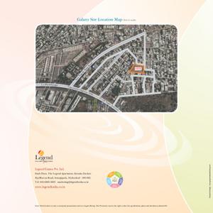 Image of 1465 Sq.ft 3 BHK Apartment / Flat for sale in Legend Galaxy, Kothapet, Hyderabad for Rs. 9522500