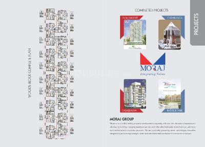 Image of 1100 Sq.ft 2 BHK Apartment / Flat for sale in Moraj Waterfall Gateway, Mihan, Nagpur for Rs. 6000000