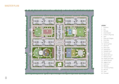 Image of 1200 Sq.ft 2 BHK Apartment / Flat for sale in Kolte Patil Ivy Apartment E V And VI, Wagholi, Pune for Rs. 8100000