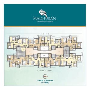 Image of 1050 Sq.ft 2 BHK Apartment / Flat for sale in Abhilasha Madhuban, Titwala, Thane for Rs. 6000000