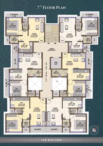 Image of 690 Sq.ft 1 BHK Apartment / Flat for sale in Varniraj Neelkanth Peace, Ulwe, Navi Mumbai for Rs. 6500000