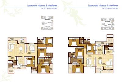 Image of 2215 Sq.ft 3 BHK Apartment / Flat for sale in Adarsh Palm Retreat Tower 1, Bellandur, Bengaluru for Rs. 56500000