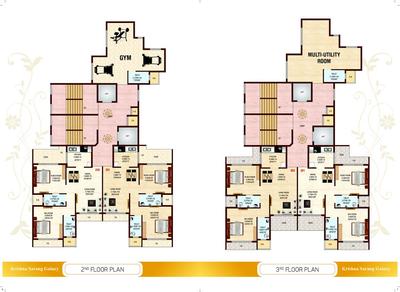 Image of 1150 Sq.ft 2 BHK Apartment / Flat for sale in Krishna Sarang Galaxy, Ulwe, Navi Mumbai for Rs. 11000000