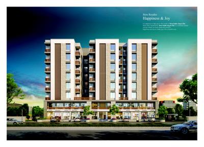 Image of 1050 Sq.ft 3 BHK Apartment / Flat for sale in Shree Radhe Shyam Elite, Bhayli, Vadodara for Rs. 4500000