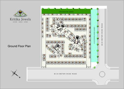 Image of 1175 Sq.ft 2 BHK Apartment / Flat for sale in Bombay Kritika Jewels, Ulwe, Navi Mumbai for Rs. 9800000